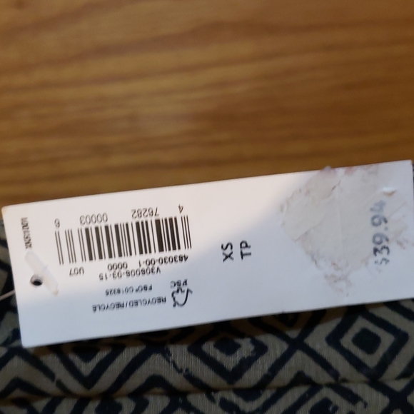 🆕️Old Navy High-Low Sheer Olive & Black Dress Size X-Small - Picture 6 of 6